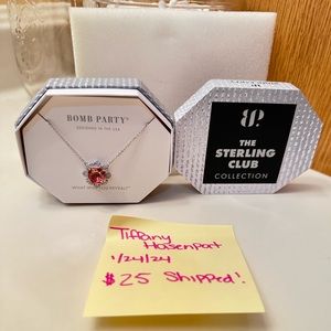 Bomb Party Sterling silver necklace